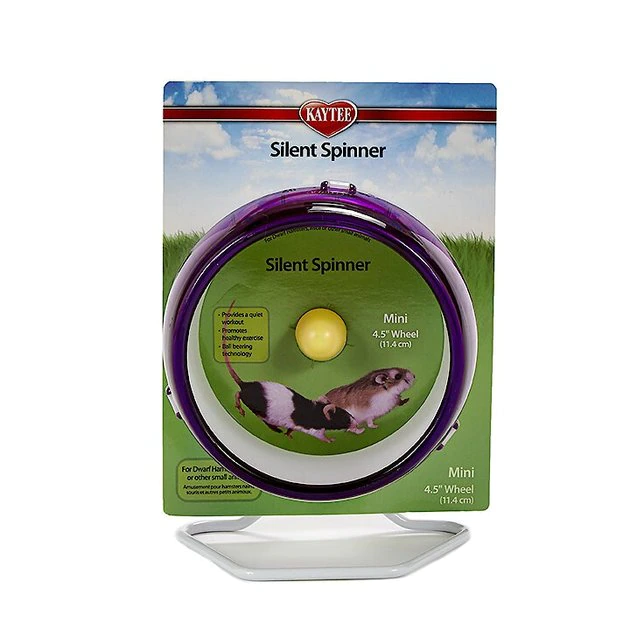 Kaytee Silent Spinner Small Animal Exercise Wheel 1 Kaytee Silent Spinner Small Animal Exercise Wheel