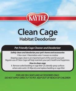 Kaytee Clean Cage Small Animal Habitat Deodorizer Spray -KAYTEE Sales Store 101453 PT6. SY630 V1600210584