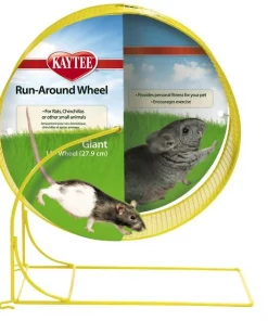 Kaytee Run-Around Small Animal Exercise Wheel, Color Varies