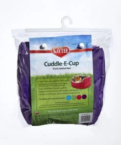Kaytee Cuddle-E-Cup Plush Small Animal Bed, Color Varies -KAYTEE Sales Store 101517 PT2. SY630 V1618869146