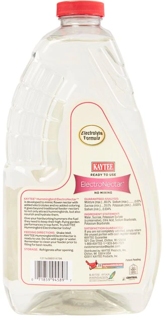 Kaytee Electro Nectar Hummingbird Food 2 Kaytee Electro Nectar Hummingbird Food - Image 2