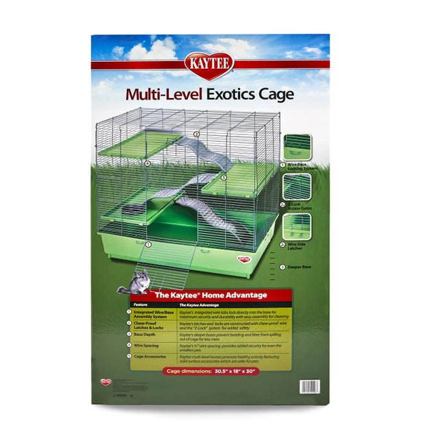 Kaytee My First Home Multi-Level Small Animal Habitat 7 Kaytee My First Home Multi-Level Small Animal Habitat - Image 7