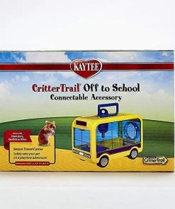 Kaytee CritterTrail Off to School Small Animal Carrier, Color Varies -KAYTEE Sales Store 154619 PT2. SY630 V1541444829