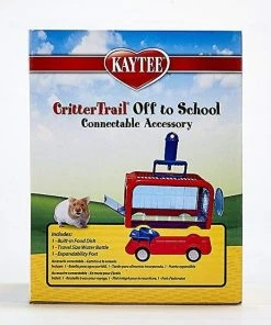Kaytee CritterTrail Off to School Small Animal Carrier, Color Varies -KAYTEE Sales Store 154619 PT3. SY630 V1541444829