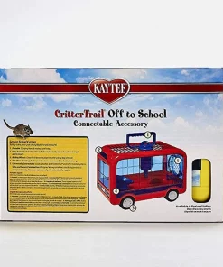 Kaytee CritterTrail Off to School Small Animal Carrier, Color Varies -KAYTEE Sales Store 154619 PT4. SY630 V1541444828
