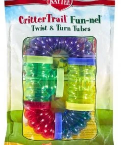 Kaytee CritterTrail Fun-nel Twist & Turn Tubes, Color Varies