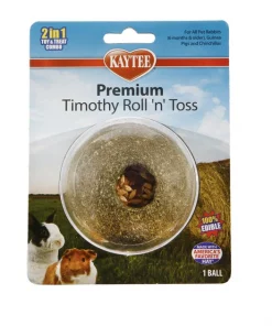Kaytee Premium Timothy Roll 'n' Toss Small Animal Treats