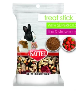 Kaytee Treat Stick with Superfoods Strawberry Flavor Small Animal Treats, 5.5-oz bag -KAYTEE Sales Store 199231 PT3. SY630 V1610765655