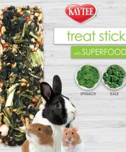 Kaytee Treat Stick with Superfoods Spinach & Kale Flavor Small Animal Treats, 5.5-oz bag -KAYTEE Sales Store 199233 PT5. SY630 V1585746383