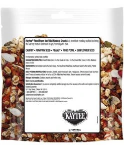 Kaytee Food from the Wild Natural Snack Hamster & Gerbil Treats, 2-oz bag -KAYTEE Sales Store 199237 PT5. SY630 V1637623656