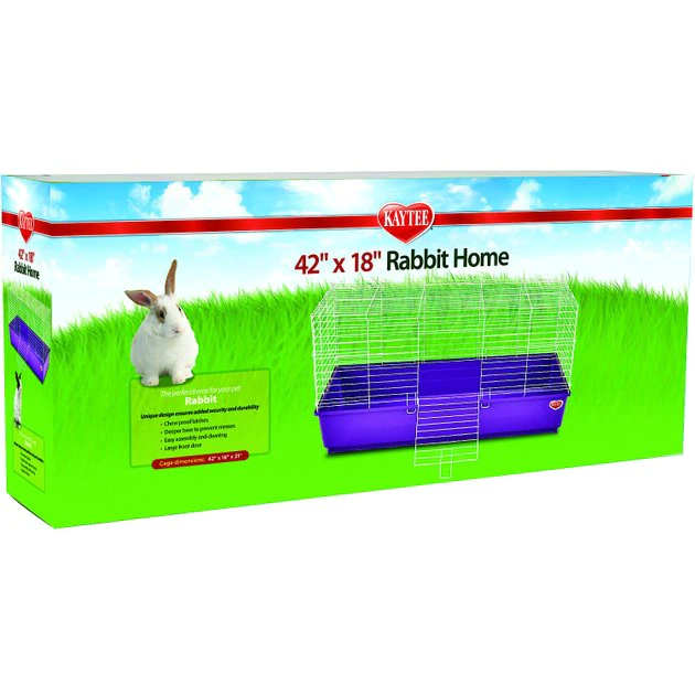 Kaytee Rabbit Home, 42 x 18 in 3 Kaytee Rabbit Home, 42 x 18 in - Image 3