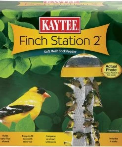 Kaytee Soft Mesh Finch Feeding Station 2 Bird Feeder
