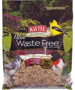 Kaytee Waste Free Nut & Fruit Blend Wild Bird Food, 5.5-lb bag