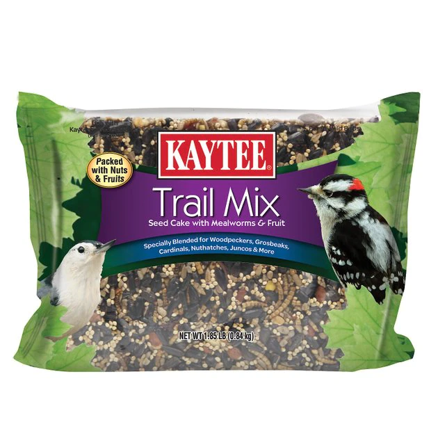 Kaytee Trail Mix Seed Cake Wild Bird Food, 1 count 1 Kaytee Trail Mix Seed Cake Wild Bird Food, 1 count
