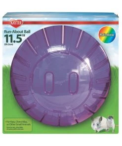 Kaytee Giant Run Exercise Ball Small Pet Toy, Assorted Colors, 11.5-in -KAYTEE Sales Store 221847 PT6. SY630 V1583256493