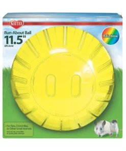 Kaytee Giant Run Exercise Ball Small Pet Toy, Assorted Colors, 11.5-in -KAYTEE Sales Store 221847 PT7. SY630 V1583256482