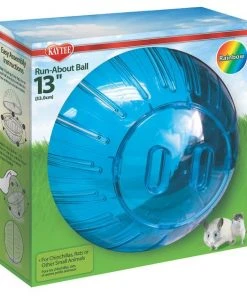 Kaytee Mega Run Exercise Ball Small Pet Toy, Assorted Colors, 13-in -KAYTEE Sales Store 221849 PT2. SY630 V1583256475