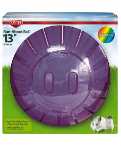 Kaytee Mega Run Exercise Ball Small Pet Toy, Assorted Colors, 13-in -KAYTEE Sales Store 221849 PT3. SY630 V1608594478