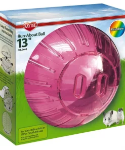 Kaytee Mega Run Exercise Ball Small Pet Toy, Assorted Colors, 13-in -KAYTEE Sales Store 221849 PT6. SY630 V1608597213