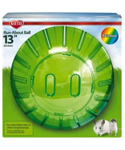 Kaytee Mega Run Exercise Ball Small Pet Toy, Assorted Colors, 13-in -KAYTEE Sales Store 221849 PT8. SY630 V1608596856