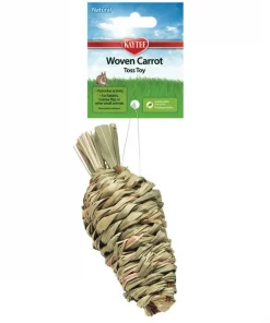 Kaytee Woven Carrot Toss Small Pet Toy