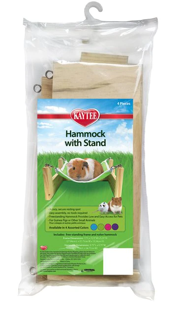 Kaytee Small Pet Hammock with Stand 1 Kaytee Small Pet Hammock with Stand