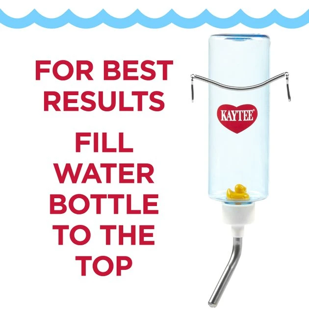 Kaytee Clear View Small Pet Water Bottle, 4-oz bottle 6 Kaytee Clear View Small Pet Water Bottle, 4-oz bottle - Image 6