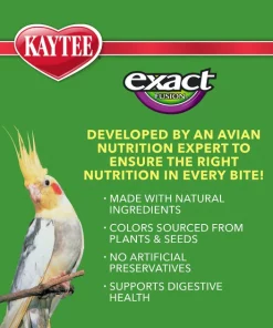 Kaytee Exact Fusion Cockatiel Food, 4-lb bag -KAYTEE Sales Store 235157 PT3. SY630 V1637625478