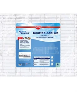 Kaytee Open Living Habitat Small Pet Rooftop Add-On -KAYTEE Sales Store 242062 PT7. SY630 V1604533629