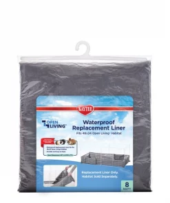 Kaytee Open Living Waterproof Small Pet Habitat Replacement Liner