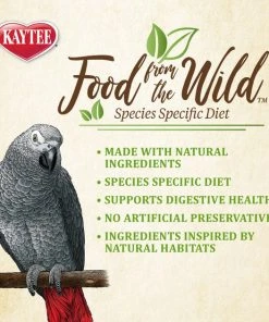 Kaytee Food from the Wild Parrot Bird Food, 2.5-lb bag -KAYTEE Sales Store 247997 PT3. SY630 V1597083367