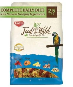 Kaytee Food from the Wild Macaw Bird Food, 2.5-lb bag