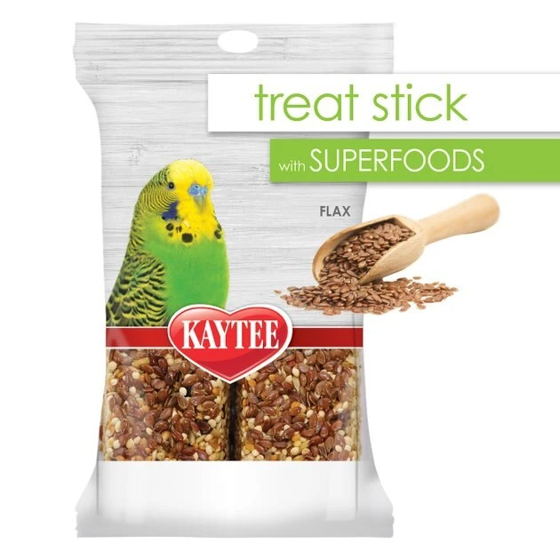 Kaytee Avian Superfood Treat Stick Flax Bird Treat, 5.5-oz bag 3 Kaytee Avian Superfood Treat Stick Flax Bird Treat, 5.5-oz bag - Image 3
