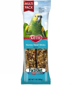Kaytee Forti-Diet Pro Health Honey Parrot Treat Sticks
