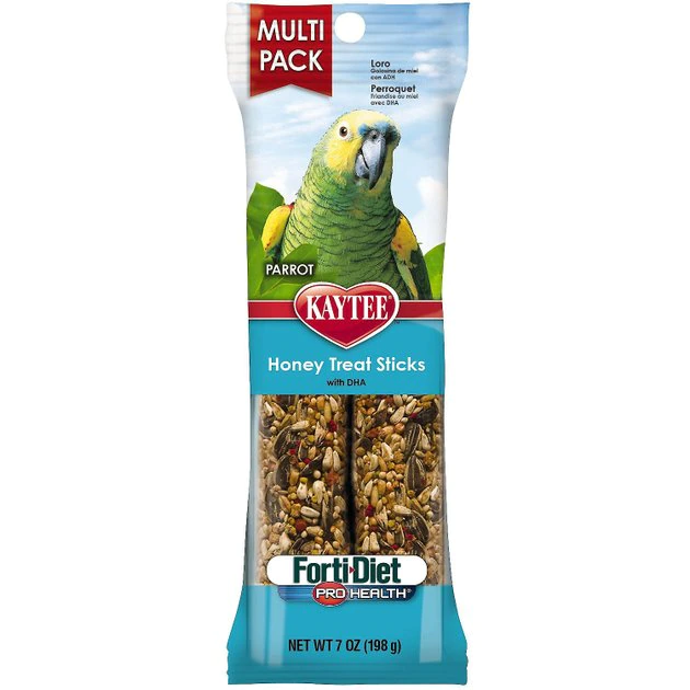 Kaytee Forti-Diet Pro Health Honey Parrot Treat Sticks 1 Kaytee Forti-Diet Pro Health Honey Parrot Treat Sticks