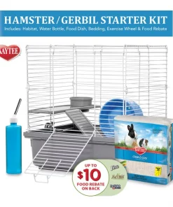 Kaytee My First Home Hamster & Gerbil Starter Kit 8 Kaytee My First Home Hamster & Gerbil Starter Kit -KAYTEE Sales Store 266213 PT6. SY630 V1610398048
