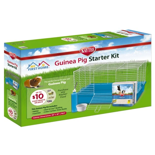 Kaytee My First Home Guinea Pig Starter Kit 1 Kaytee My First Home Guinea Pig Starter Kit