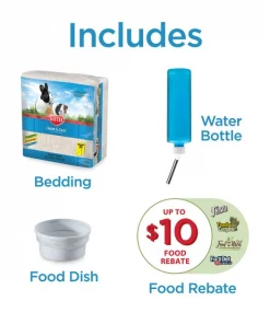 Kaytee My First Home Guinea Pig Starter Kit 10 Kaytee My First Home Guinea Pig Starter Kit -KAYTEE Sales Store 266217 PT2. SY630 V1610482349