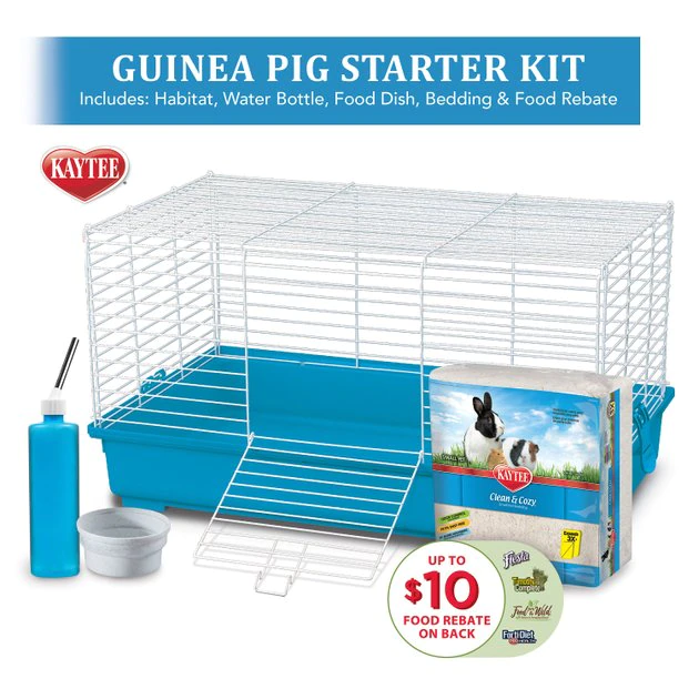 Kaytee My First Home Guinea Pig Starter Kit 7 Kaytee My First Home Guinea Pig Starter Kit - Image 7