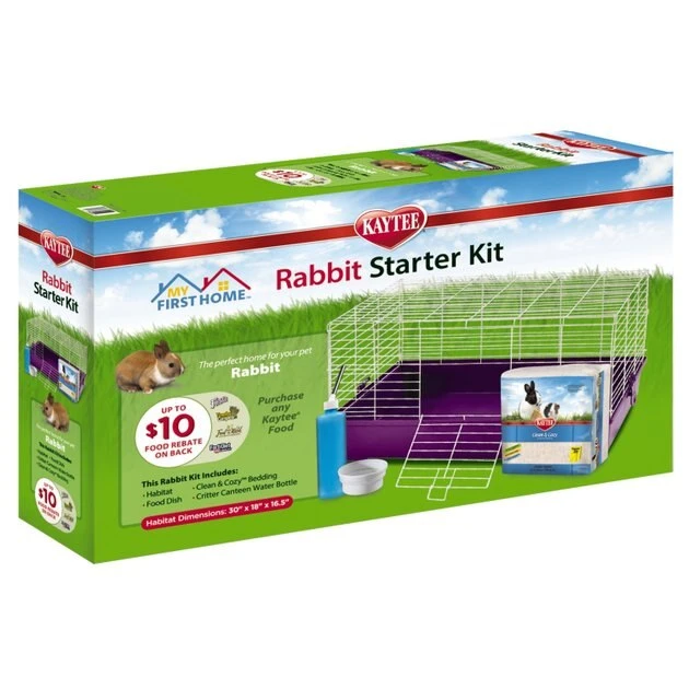 Kaytee My First Home Rabbit Start Kit 1 Kaytee My First Home Rabbit Start Kit