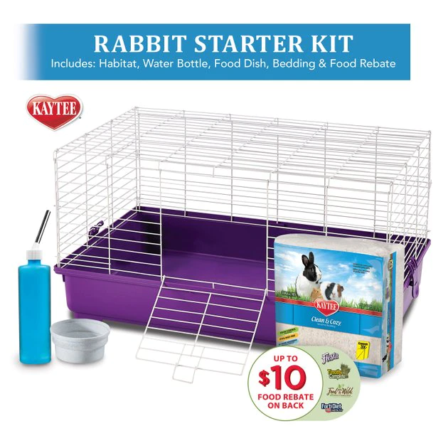 Kaytee My First Home Rabbit Start Kit 5 Kaytee My First Home Rabbit Start Kit - Image 5