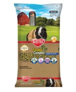 Kaytee Timothy Sensitive Digestion Complete Guinea Pig Food, 9.5-lb bag