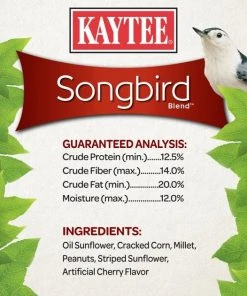 Kaytee Songbird Wild Bird Food, 14-lb bag -KAYTEE Sales Store 370024 PT6. SY630 V1646251603