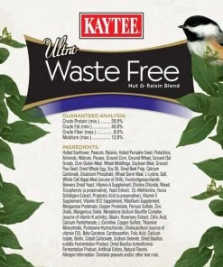 Kaytee Ultra Waste Free Nut & Raisin Blend Wild Bird Food, 5-lb bag -KAYTEE Sales Store 370026 PT5. SY630 V1646275668