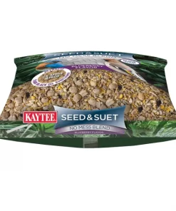 Kaytee Seed & Suet No Mess Blend Blueberry Flavor Wild Bird Food, 10-lb bag -KAYTEE Sales Store 370028 PT2. SY630 V1646273228