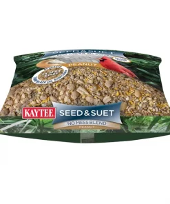 Kaytee Seed & Suet No Mess Peanut Wild Bird Food, 10-lb bag -KAYTEE Sales Store 370030 PT2. SY630 V1646280459