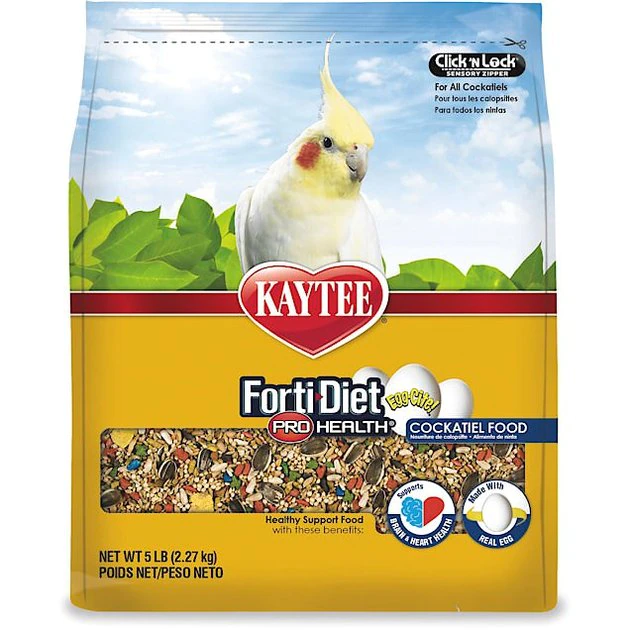 Kaytee Egg-Cite! Forti-Diet Pro Health Cockatiel Food 1 Kaytee Egg-Cite! Forti-Diet Pro Health Cockatiel Food