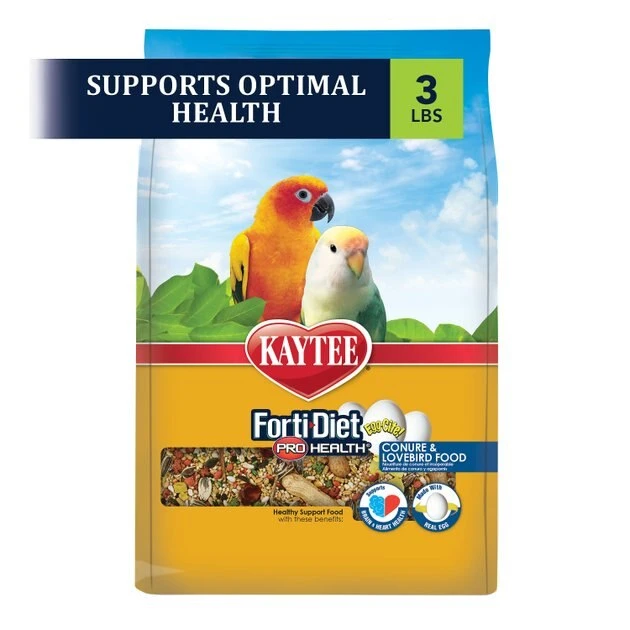 Kaytee Egg-Cite! Forti-Diet Pro Health Conure & Lovebird Food 3 Kaytee Egg-Cite! Forti-Diet Pro Health Conure & Lovebird Food - Image 3