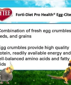 Kaytee Egg-Cite! Forti-Diet Pro Health Parakeet Food -KAYTEE Sales Store 94949 PT6. SY630 V1628112082