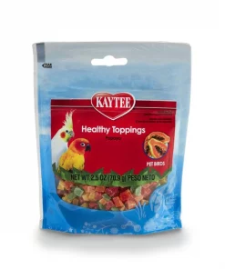 Kaytee Healthy Toppings Natural Papaya Pet Bird Treat